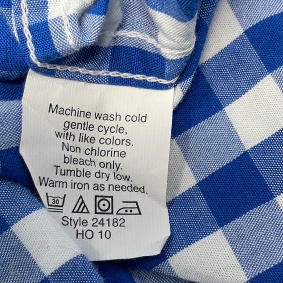 J Crew men’s button down blue/white shirt, size XL - Picture 4 of 7